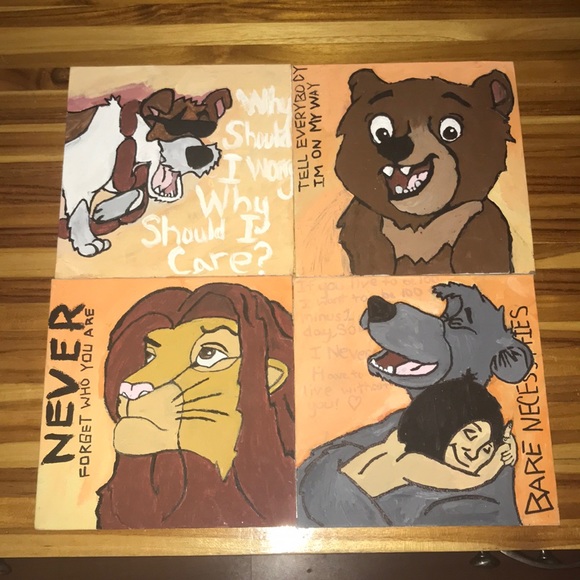 Disney Other - Disney painting set